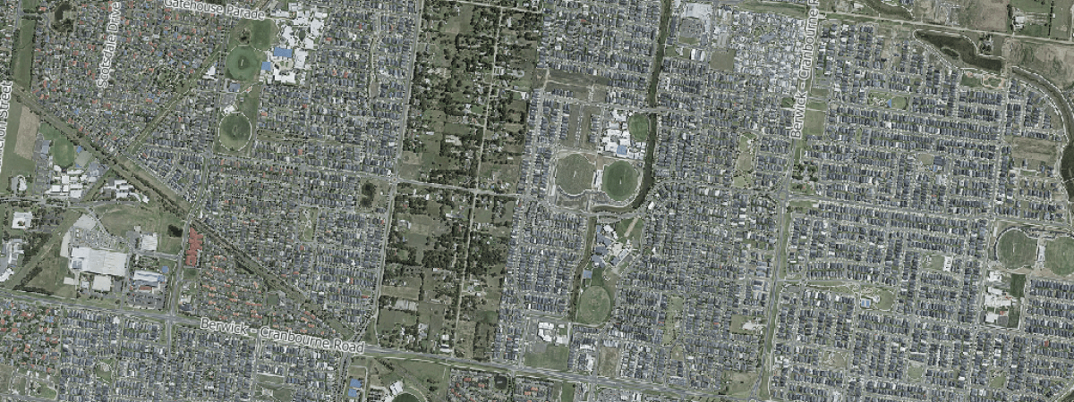aerial imagery of collison estate