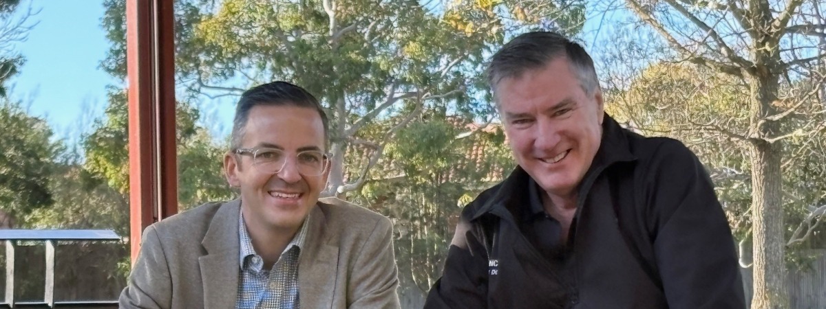 Cr Koomen and Cr Dowling