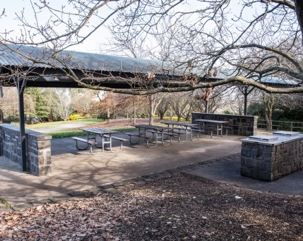 Upper Shelter at Wilson Botanic Park Berwick