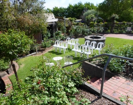 Rose Garden Ceremony at Wilson Botanic Park Berwick