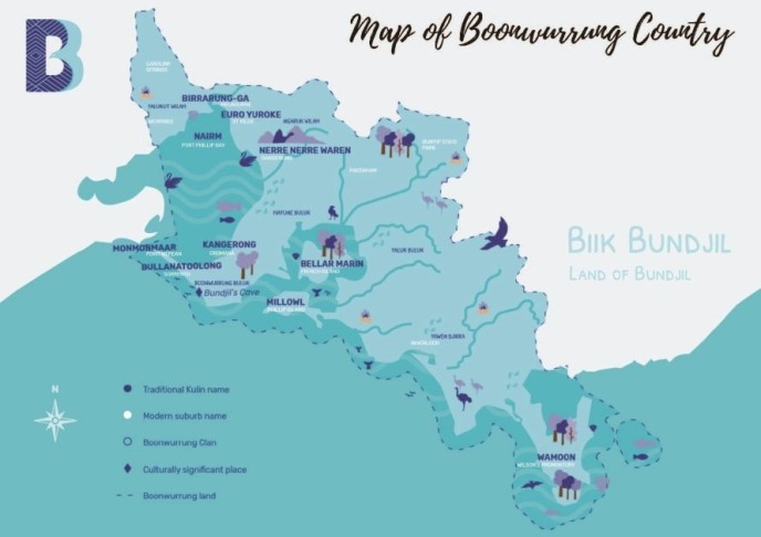 Boonwurrung Map