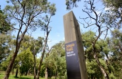 Jessie Traill Reserve sign