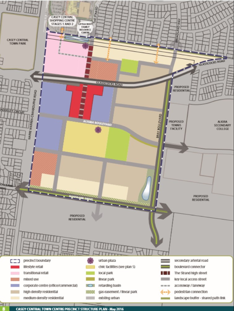 Casey precinct structure plan