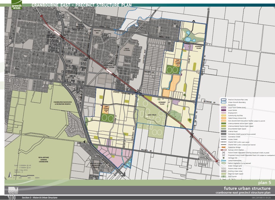 cranbourne east psp plan